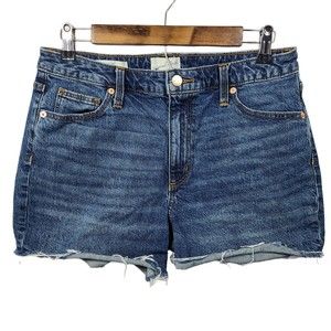 Universal Thread Vintage Midi Cutoff Denim Shorts 10